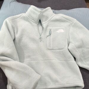 The North Face Soft Blue Fleece Jacket